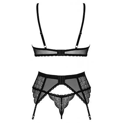 Set 3 Piese Obsessive Chemeris Negru M-L 4