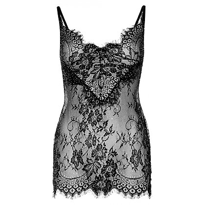 Chemise Leg Avenue Freya Negru M