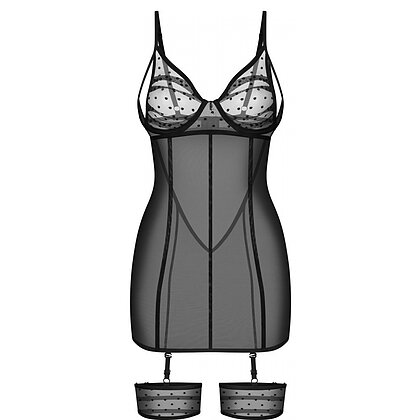 Chemise Obsessive Nuites Negru L-XL 4