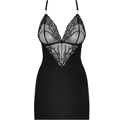 Chemise Obsessive 828-CHE Negru S-M