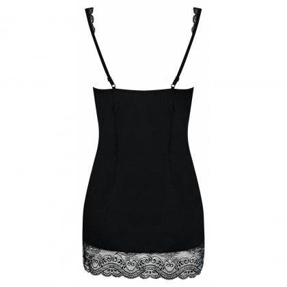 Chemise Obsessive Miamor Negru 2XL 4
