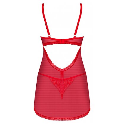Babydoll Obsessive Chilisa Roșu M-L 4
