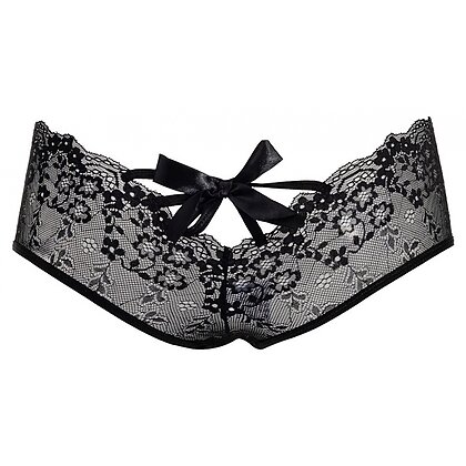 Chilot Amorable Ariella Brief Negru S-L 4