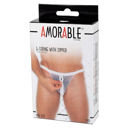 Chilot Amorable Jacob With Zipper Alb S-L 4