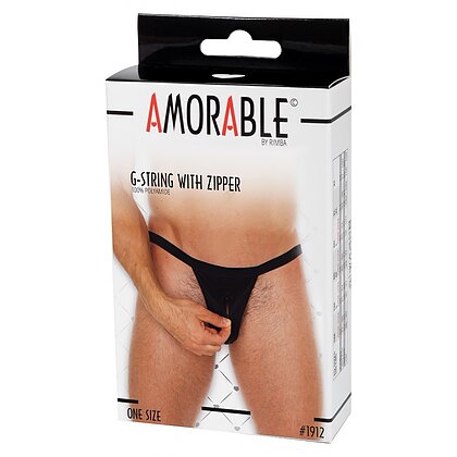 Chilot Amorable Lucas With Zipper Negru S-L 5