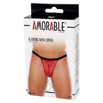 Chilot Amorable Lucas With Zipper Roșu S-L 6
