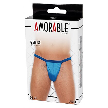 Chilot Amorable Thong Albastru S-L 4