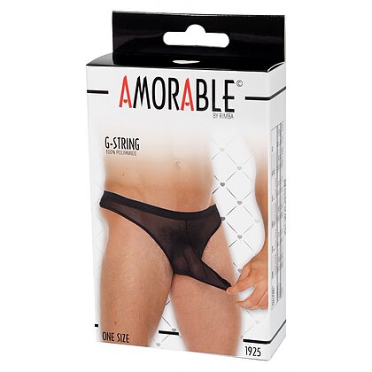 Chilot Amorable Transparent Spout Negru S-L 3