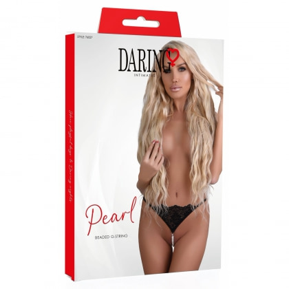 Chilot Daring Intimates Pearl Beaded Negru L-XL 5