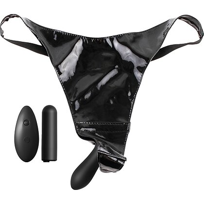 Chiloti Vibratori Fetish Fantasy Remote Panty Negru