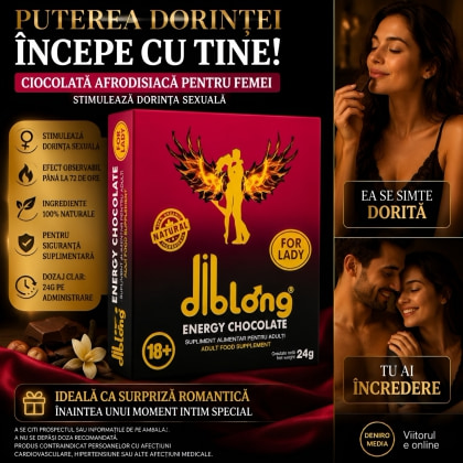 Ciocolată Afrodisiacă Diblong Pentru Femei 24g 2