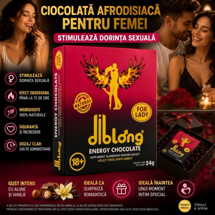 Ciocolată Afrodisiacă Diblong Pentru Femei 24g 4