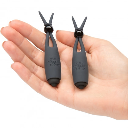 Cleme Sfârcuri Sweet Love Vibrating Negru 7