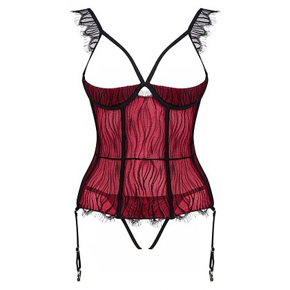 Corset Obsessive Denissa Visiniu XL-2XL