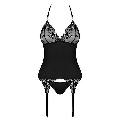 Corset Obsessive 828-COR Negru L-XL