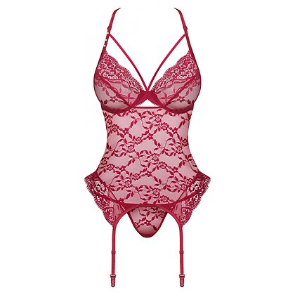 Corset Obsessive Ivetta Rosu S-M