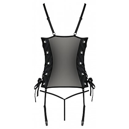 Corset Passion Malwia Negru S-M 4