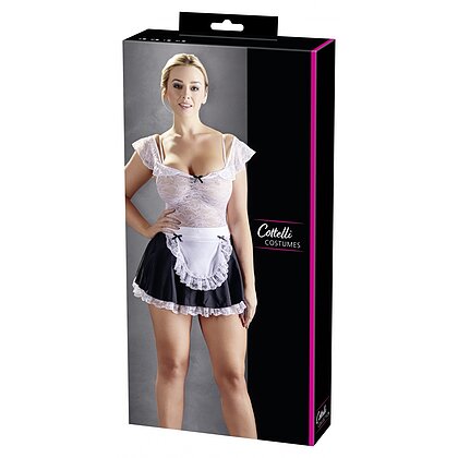 Costum Cottelli Collection Maids Dress Alb XL 5
