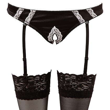 Costum Emmalyn Menajeră Cottelli Collection Negru XL 5