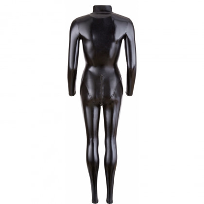 Costum Latex Cottelli Collection Jumpsuit Negru XS 6