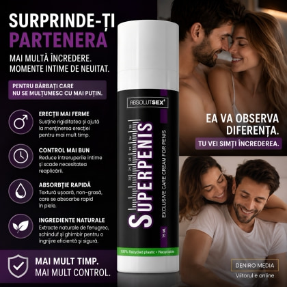 Cremă Pentru Erecție SuperPenis 75ml 3
