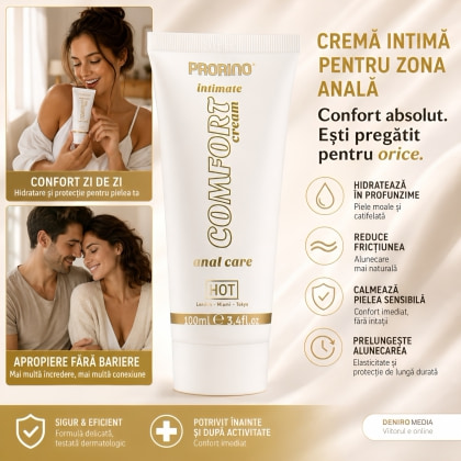 Cremă PRORINO Confort Anal Senzitiv Unisex 100ml 4