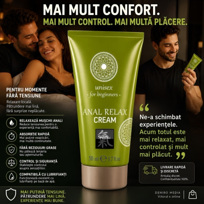 Cremă Anală Relax Beginners pentru Începători 50ml 3