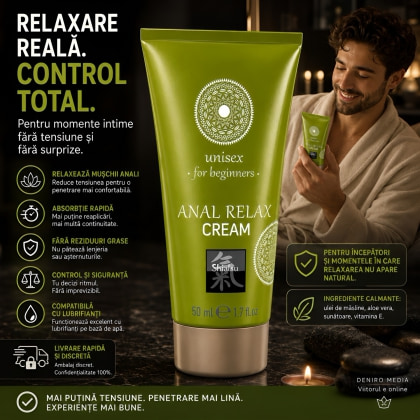 Cremă Anală Relax Beginners pentru Începători 50ml 4