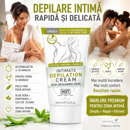 Cremă de Epilare pentru Zona Intimă cu Spatulă 100 ml 3