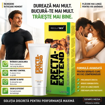 Cremă Ejaculare Precoce Erecta Extend 40 ml 5
