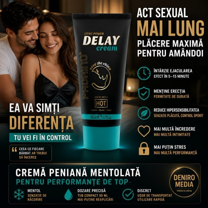 Cremă Ejaculare Precoce Long Power Prorino 50ml 3