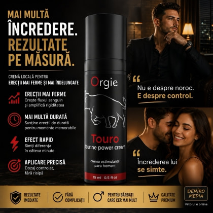 Cremă Erecție Puternică Touro 15ml 2