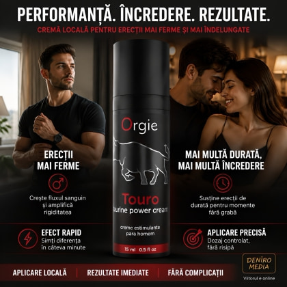 Cremă Erecție Puternică Touro 15ml 4