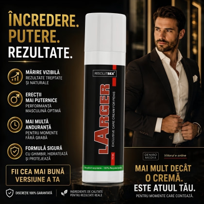 Cremă Mărire Penis Larger cu Ghimbir și Schinduf 75ml 5