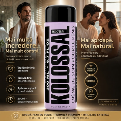 Cremă Kolossal pentru Penis Mai Mare 200ml 3