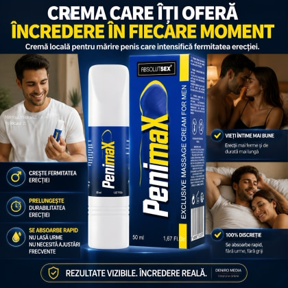 Cremă Mărire Penis Penimax cu Ginkgo Biloba 50ml 4