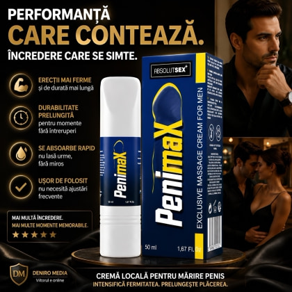 Cremă Mărire Penis Penimax cu Ginkgo Biloba 50ml 2