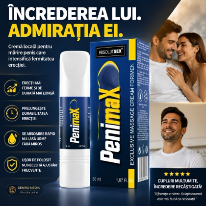 Cremă Mărire Penis Penimax cu Ginkgo Biloba 50ml 3
