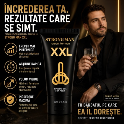 Cremă Pentru Creșterea Penisului Strong Man XXL 50 ml 3