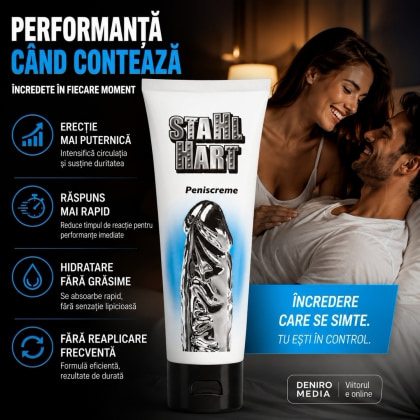 Cremă pentru Potență Stahlhart cu Ginkgo și Jojoba 80ml 4
