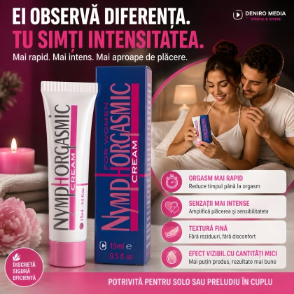 Cremă Stimulentă Nymphorgasmic pentru Femei 15 ml 5