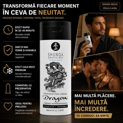 Cremă Shunga Dragon Sensitive 60ml 6