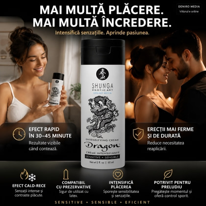 Cremă Shunga Dragon Sensitive 60ml 2