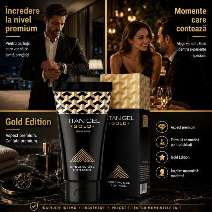 Cremă Titan Gel Gold Original pentru Mărirea Penisului 3