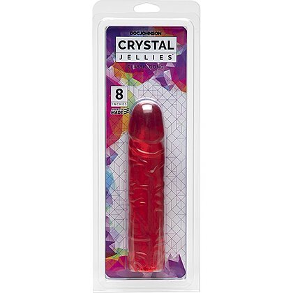 Crystal Jellies Dildo Classic 20.3cm Roz 2