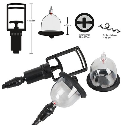 Cupe Vibratoare pentru Stimularea Sfârcurilor cu Sucțiune 4