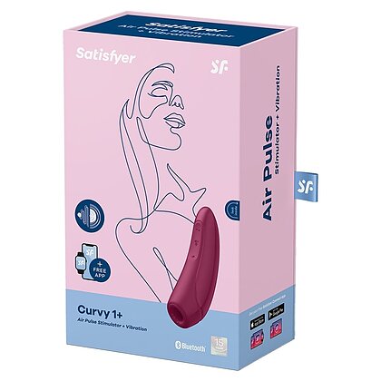 Vibrator Satisfyer Curvy 1 Plus Roșu 7