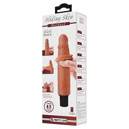 Vibrator Realist Pretty Love Sliding Skin Waldorf 21cm 13