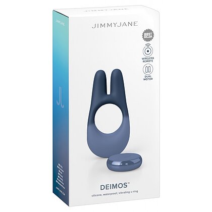 Deimos Albastru JimmyJane - Inel 2 Motoare, 7 Moduri 5