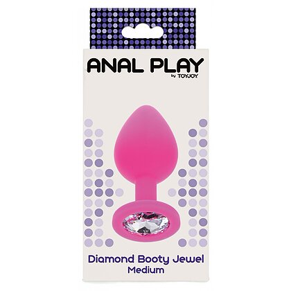 Plug Anal Diamond Jewel Medium Roz 3
